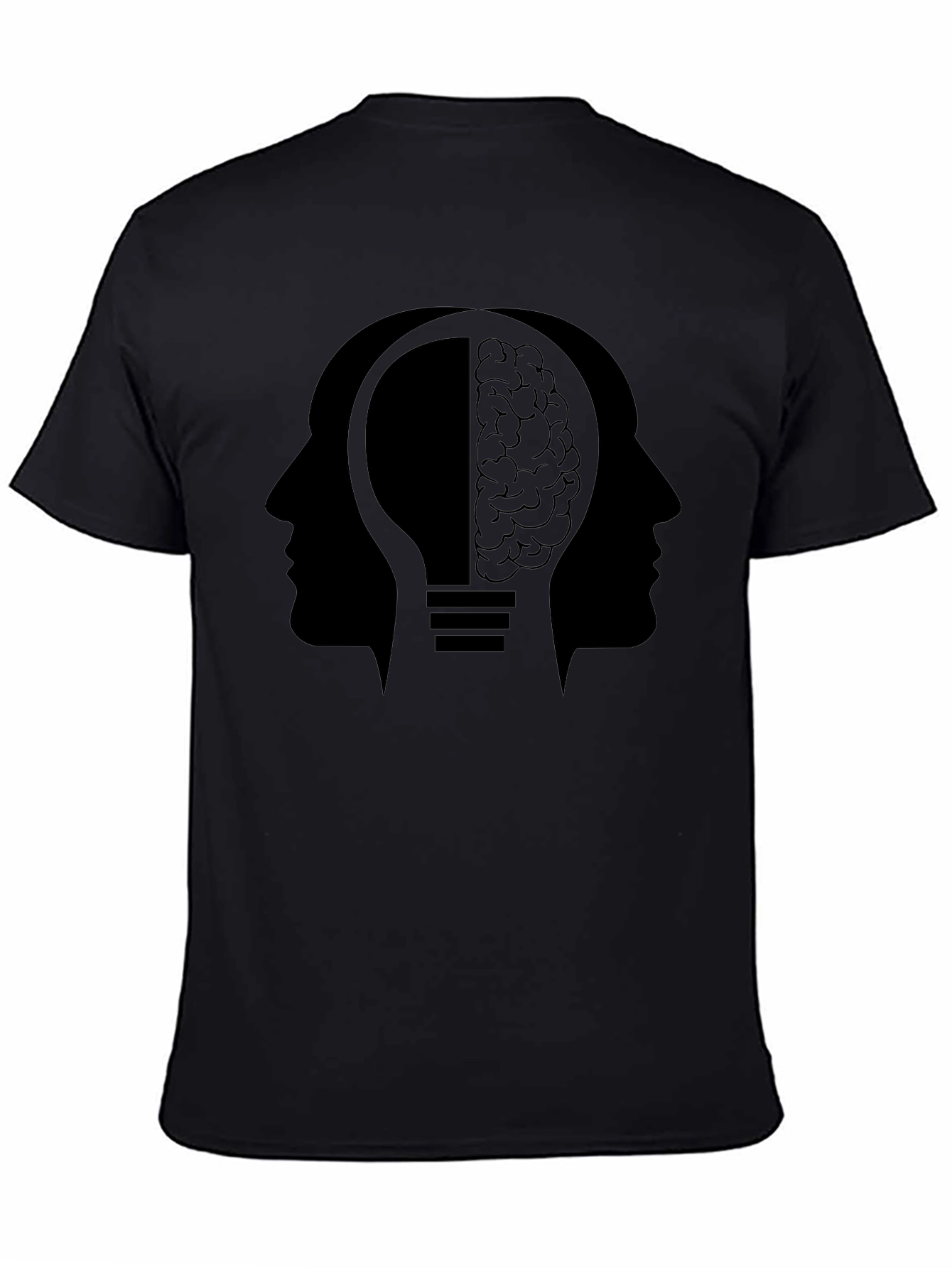 Creative Mind T-Shirt - Black Graphic Tee