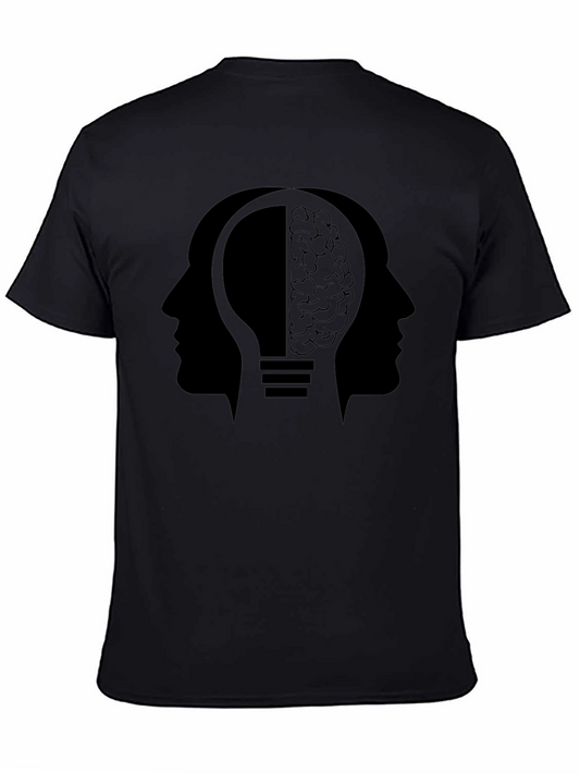 Creative Mind T-Shirt - Black Graphic Tee