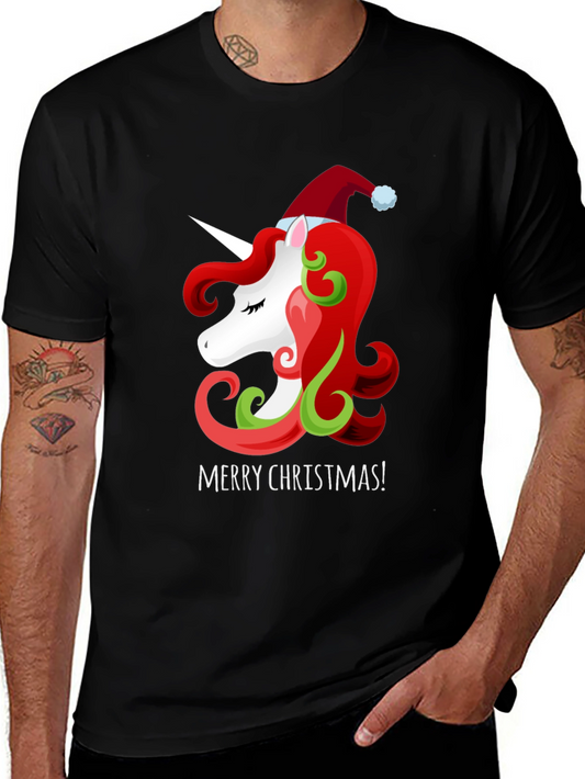 Unicorn Christmas Graphic Tee