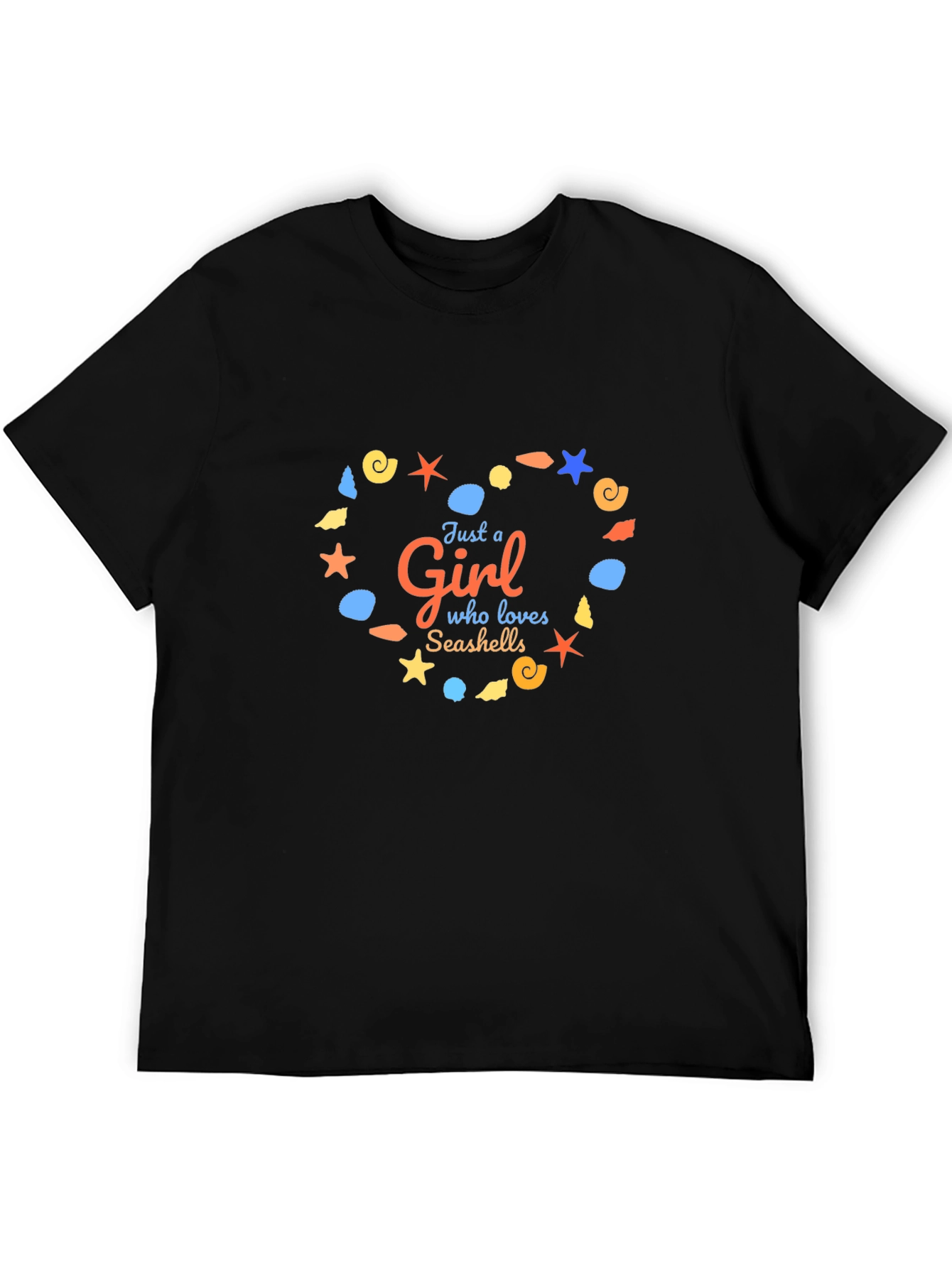 Seashell Heart Graphic Tee