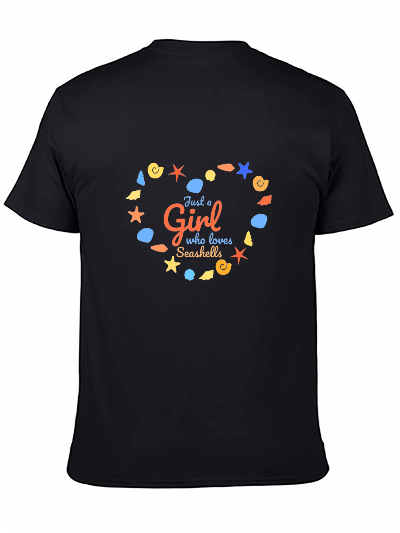 Seashell Heart Graphic Tee