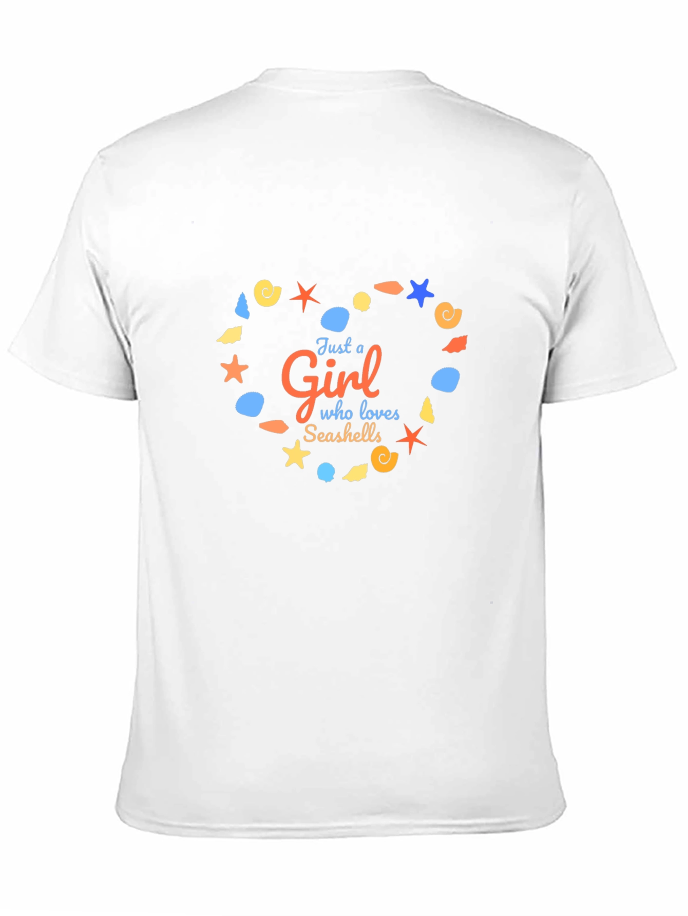 Seashell Heart Graphic Tee