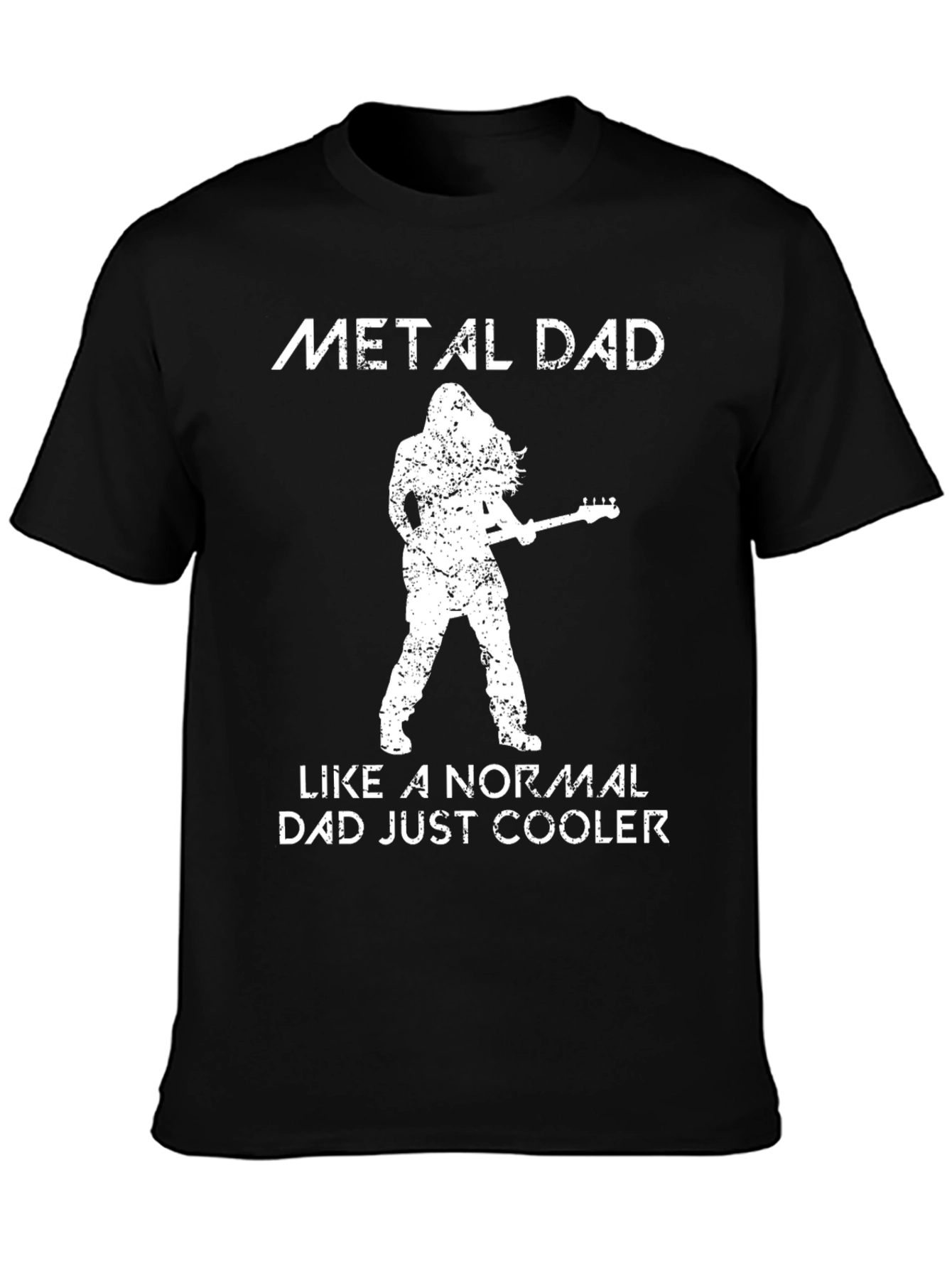 Metal Dad T-Shirt - Cool Dad Rocker Tee