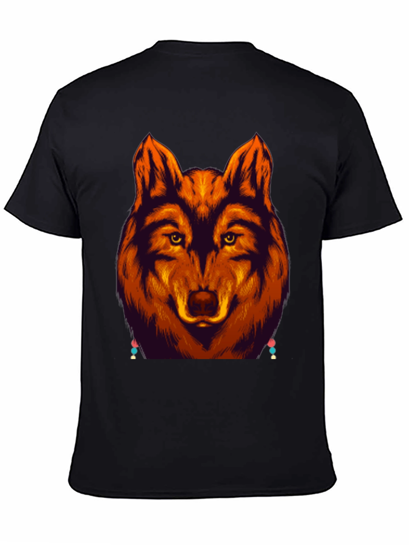 Wolf Graphic Tee - Bold Animal Design