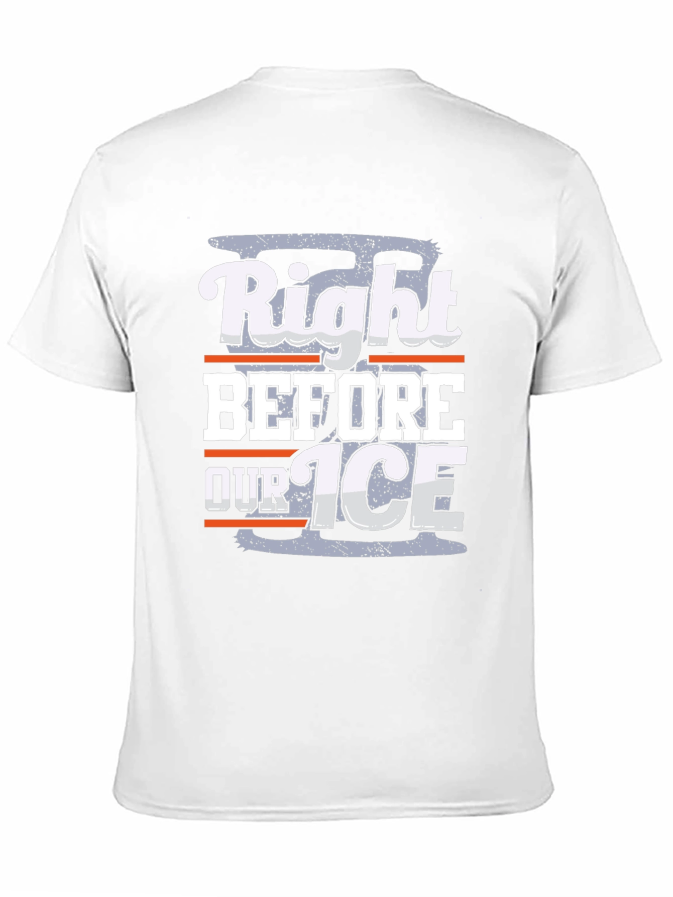 Right Before Our Ice Novelty Graphic T-Shirt