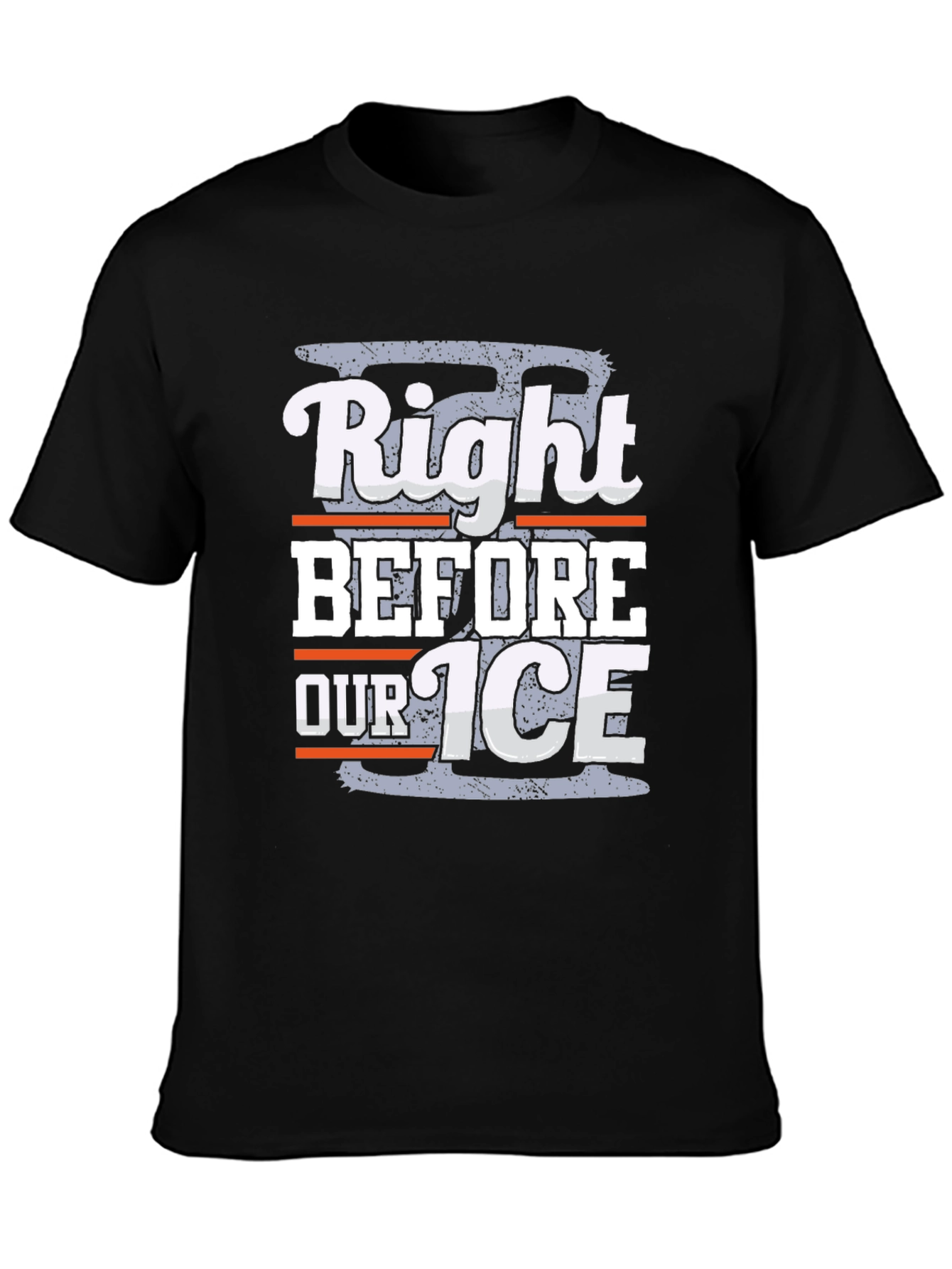 Right Before Our Ice Novelty Graphic T-Shirt