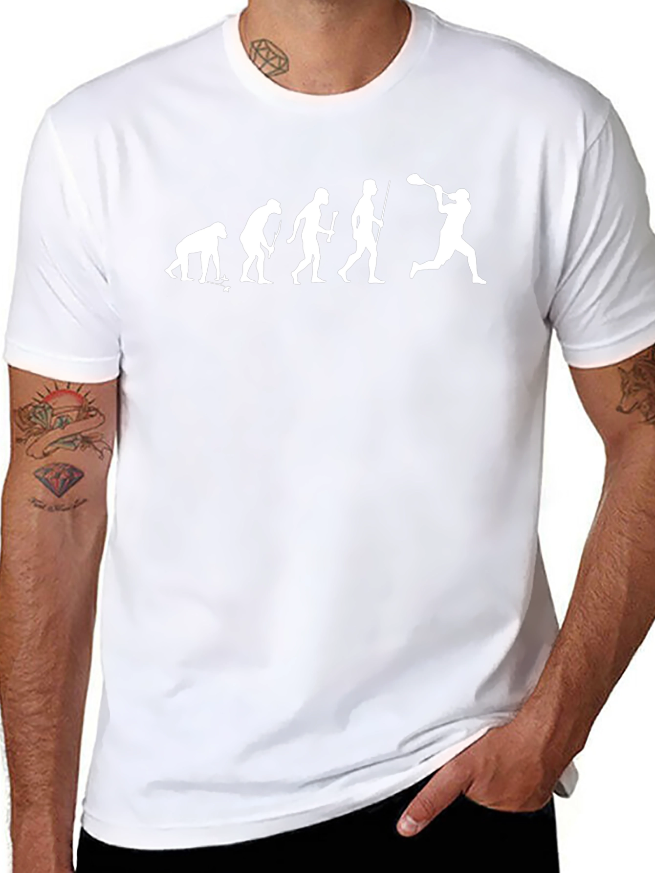 Lacrosse Evolution Graphic T-Shirt