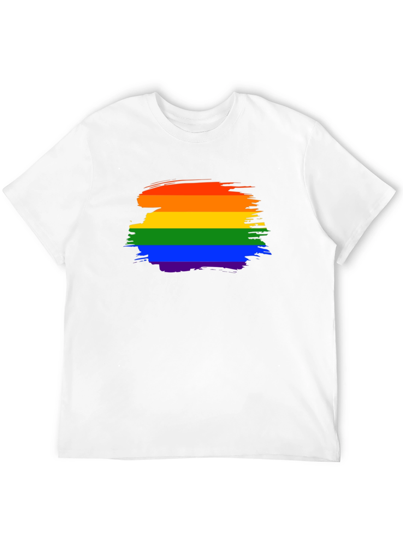 Rainbow Pride Brushstroke T-Shirt