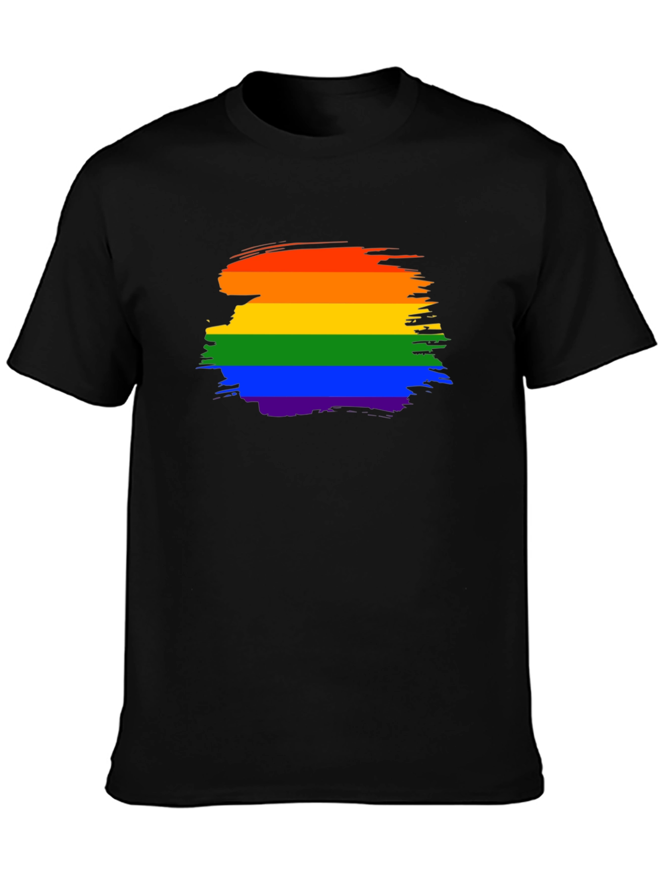 Rainbow Pride Brushstroke T-Shirt