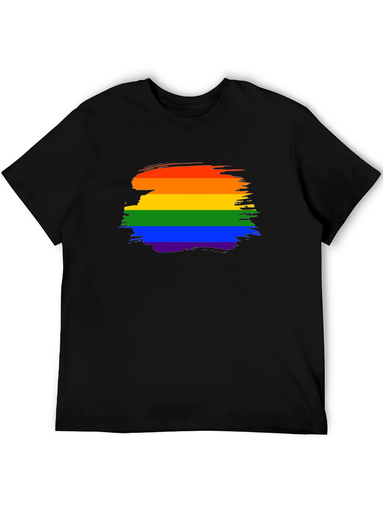 Rainbow Pride Brushstroke T-Shirt
