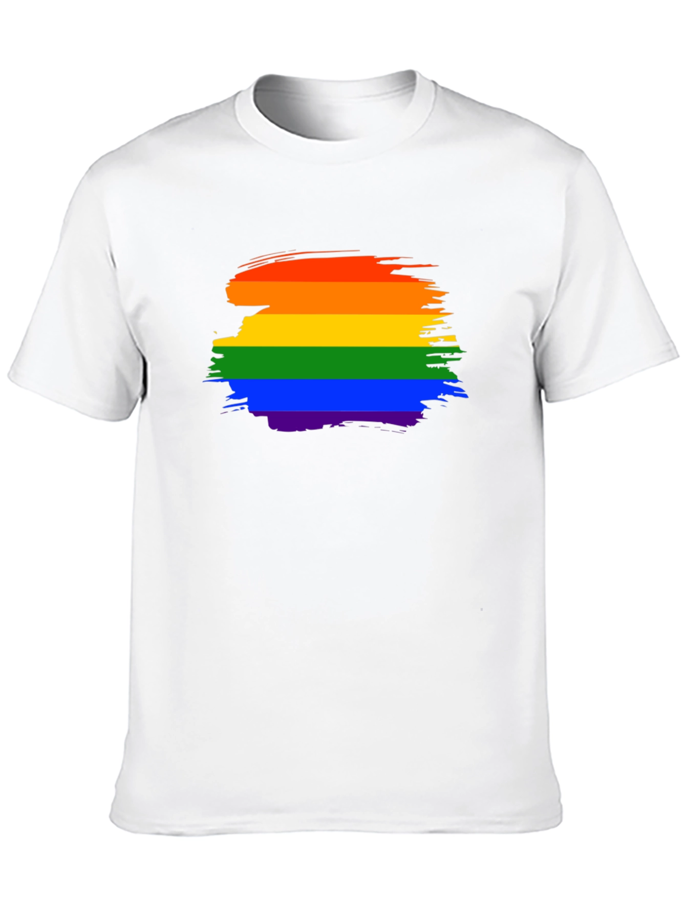 Rainbow Pride Brushstroke T-Shirt