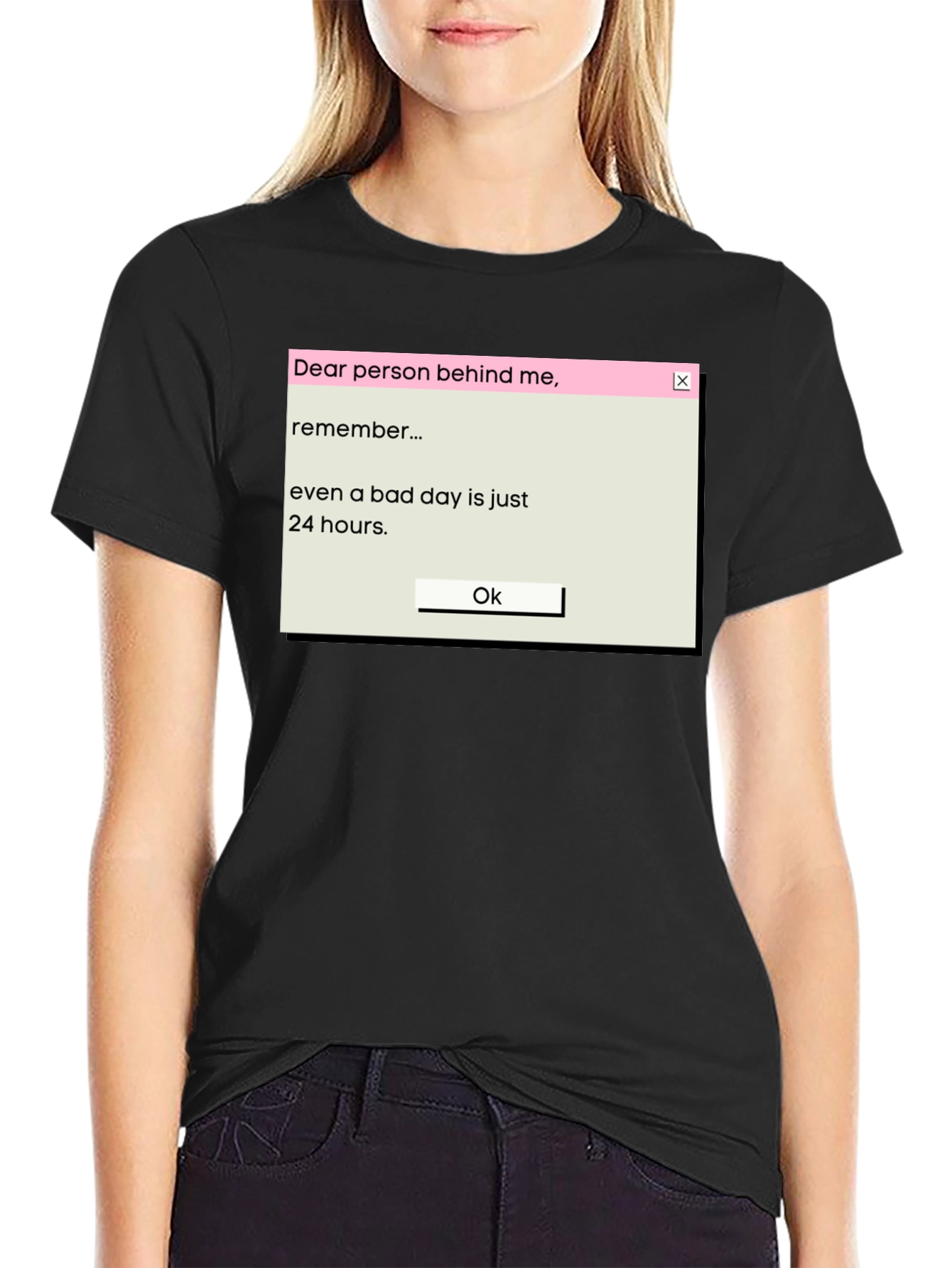 Motivational T-Shirt: Even Bad Days Are Just 24 Hours