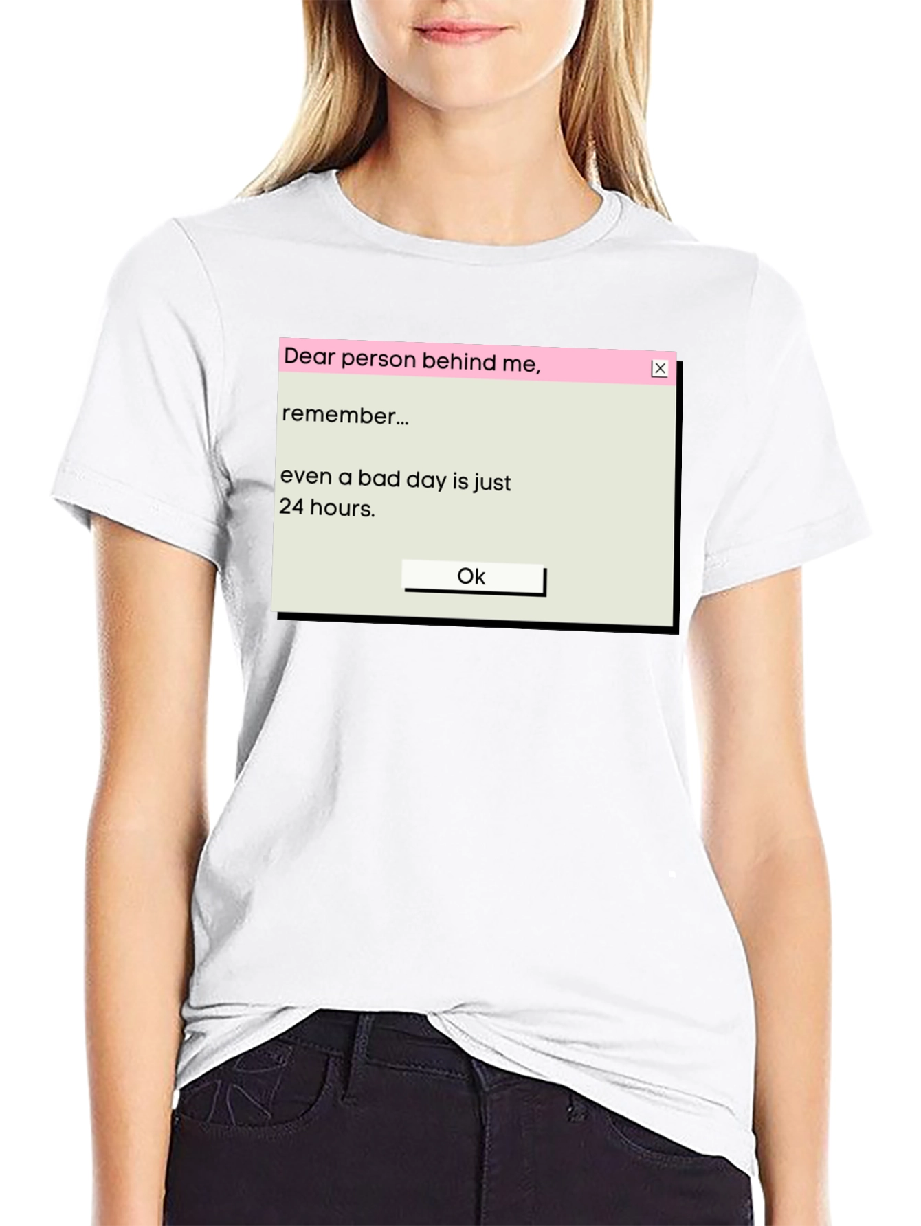Motivational T-Shirt: Even Bad Days Are Just 24 Hours