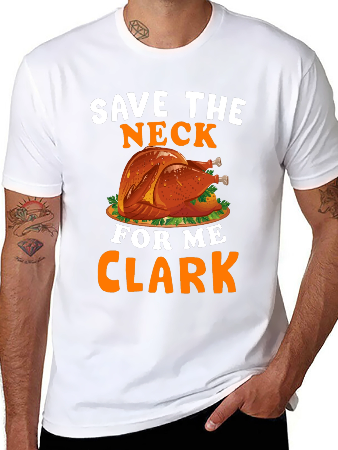 Save The Neck For Me Clark T-Shirt
