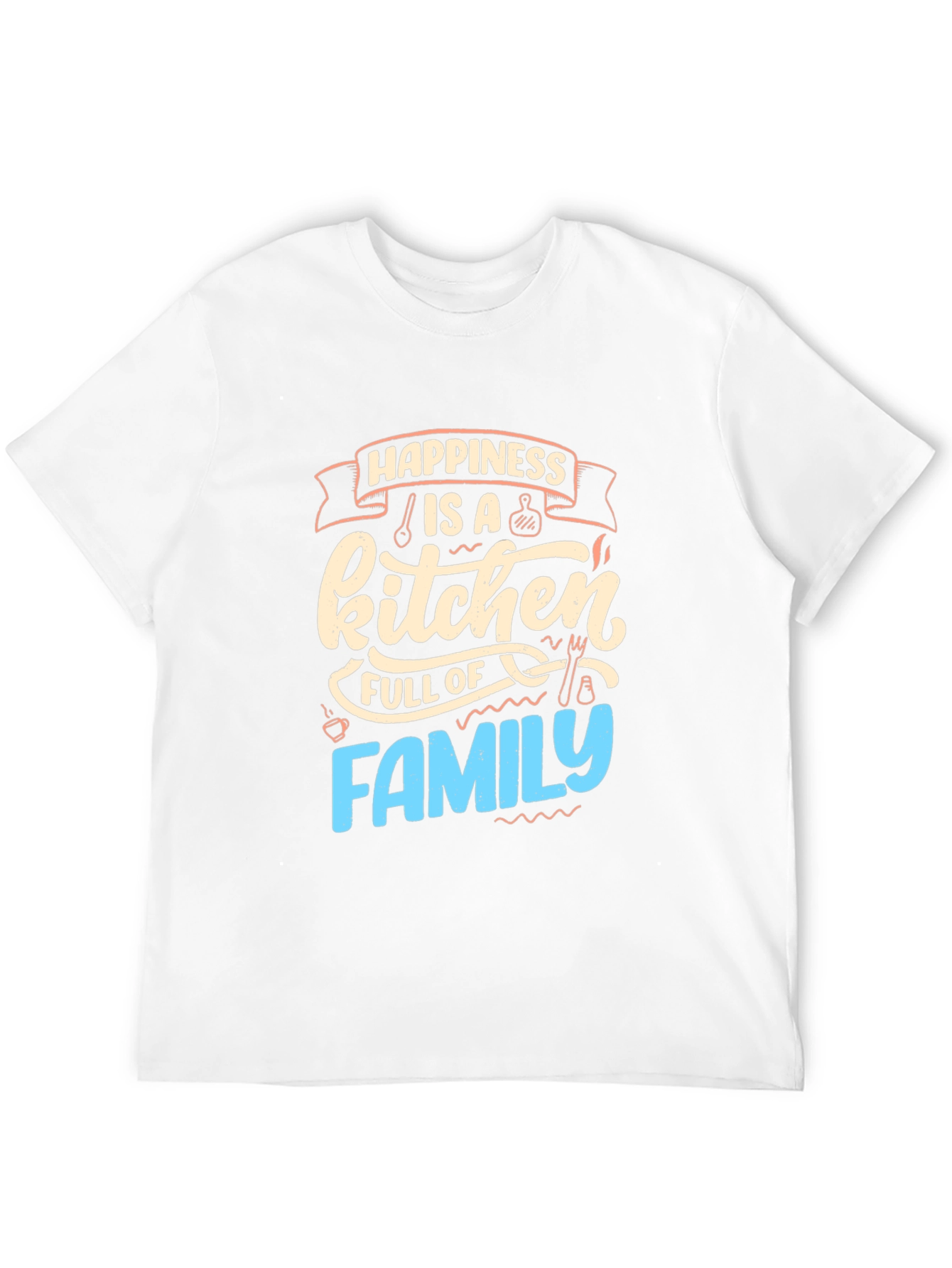 Happiness is a Kitchen Full of Family Graphic Tee