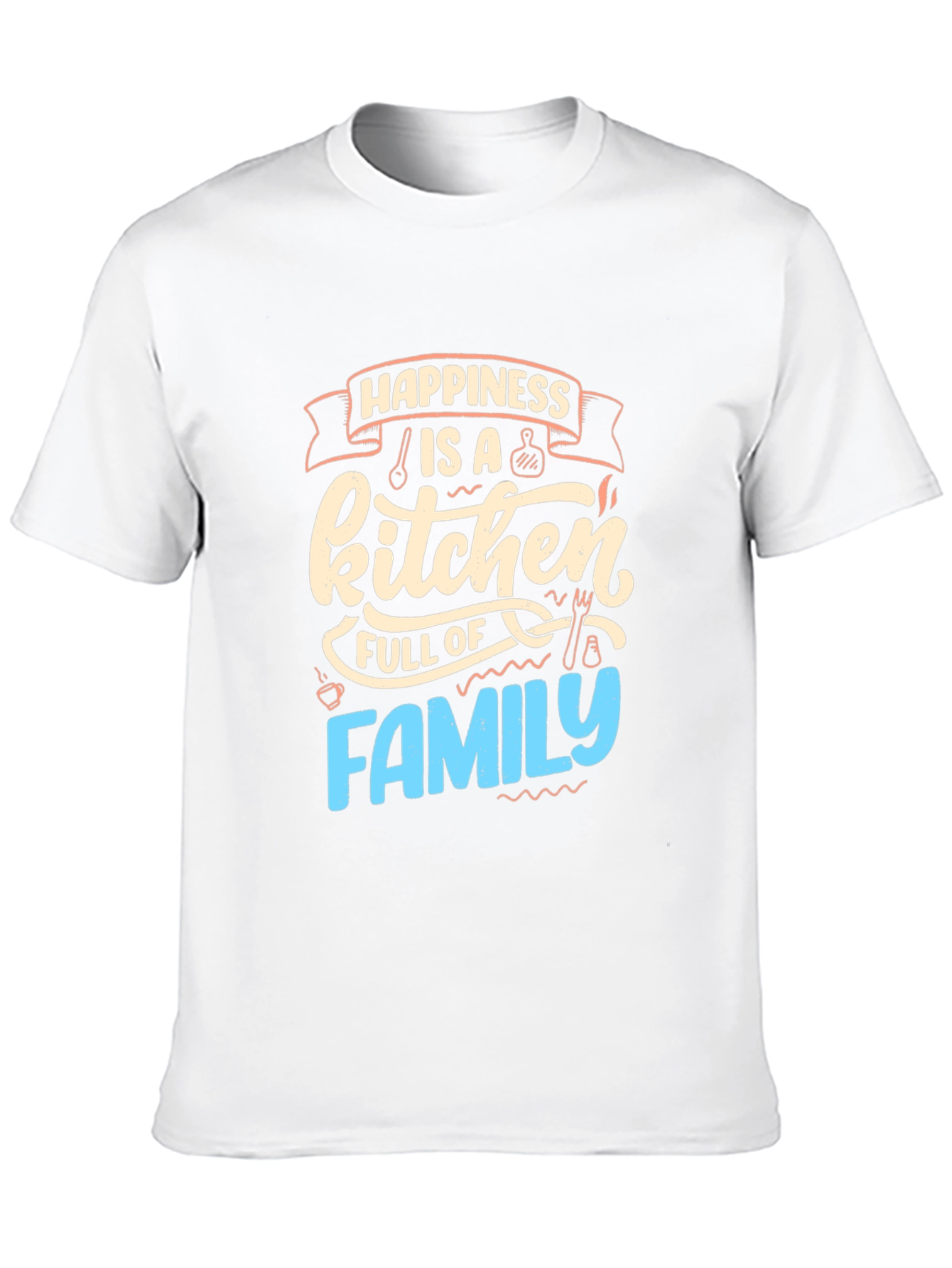 Happiness is a Kitchen Full of Family Graphic Tee