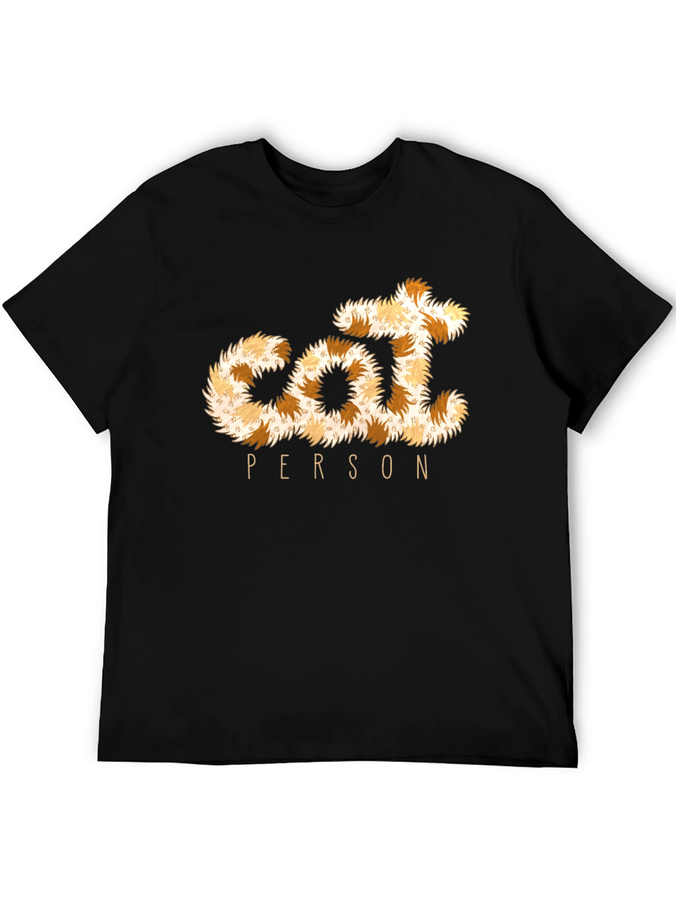 Cat Person T-Shirt - Furry Letters!