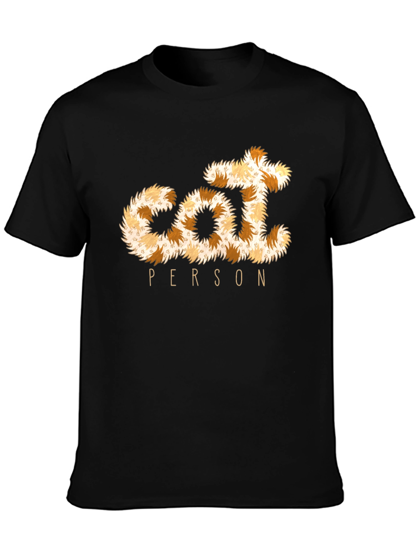 Cat Person T-Shirt - Furry Letters!