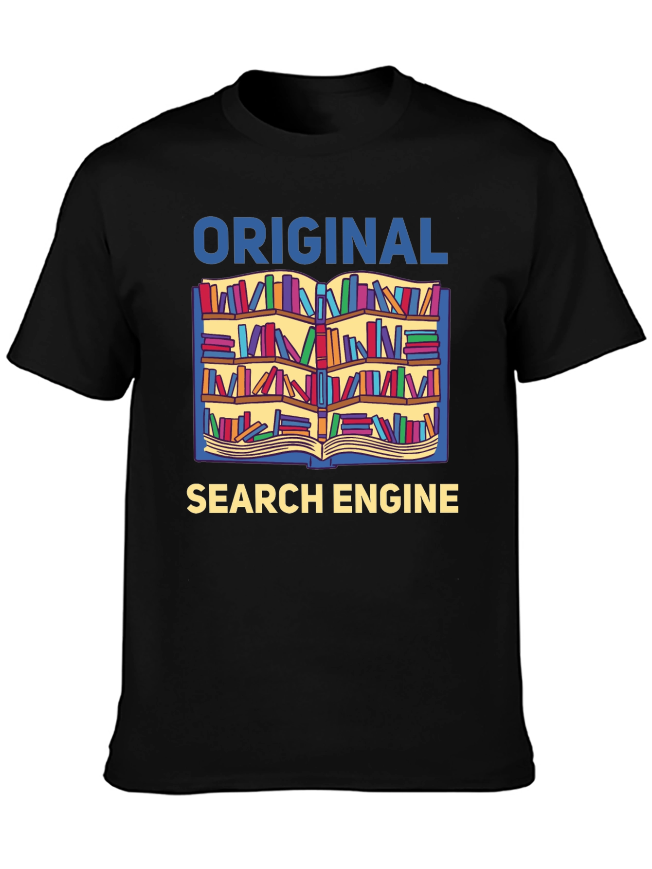 Original Search Engine Book T-Shirt