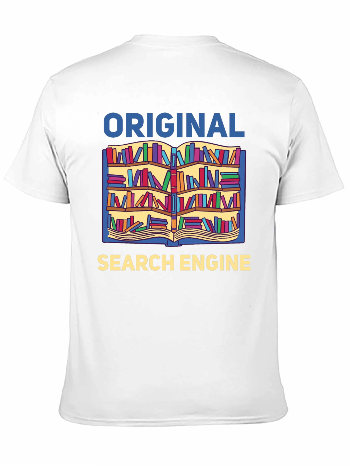 Original Search Engine Book T-Shirt