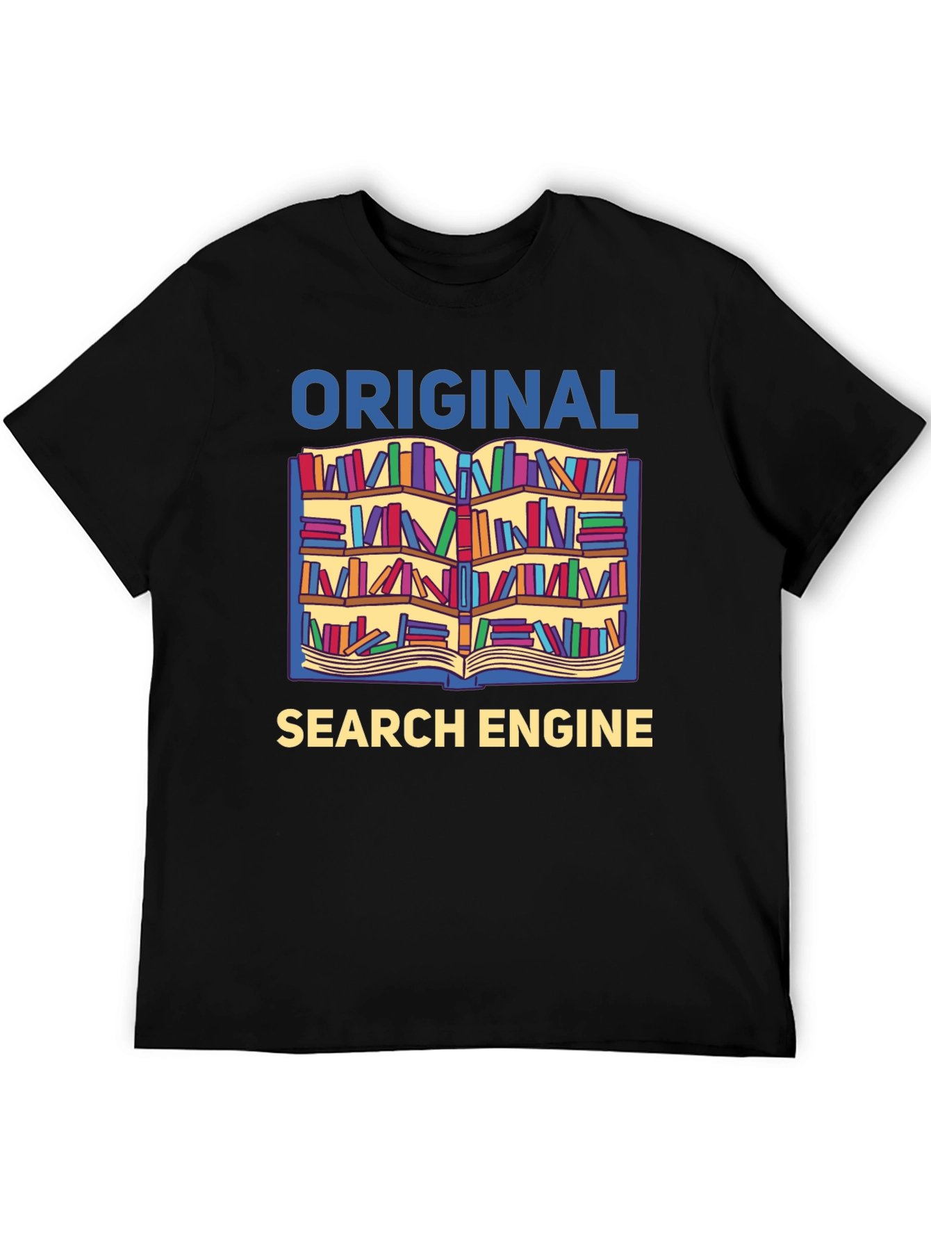 Original Search Engine Book T-Shirt