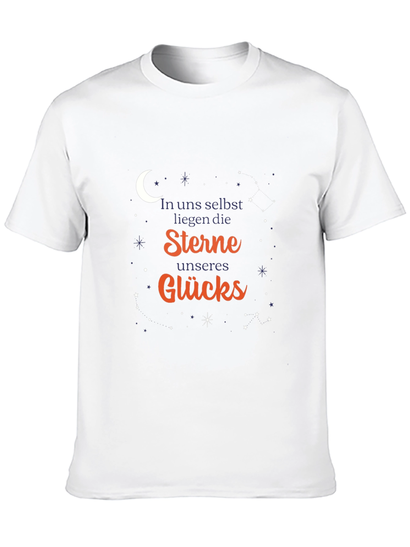Starry Night Graphic Tee - Unisex Black T-Shirt