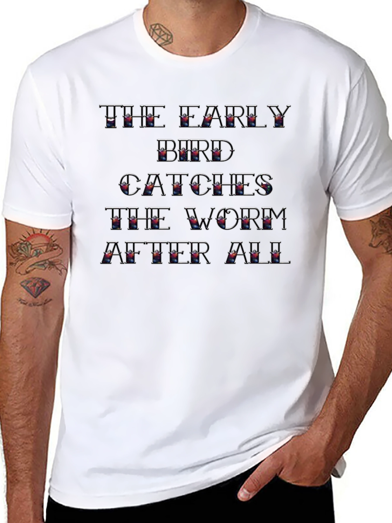Early Bird Catches the Worm Graphic Tee