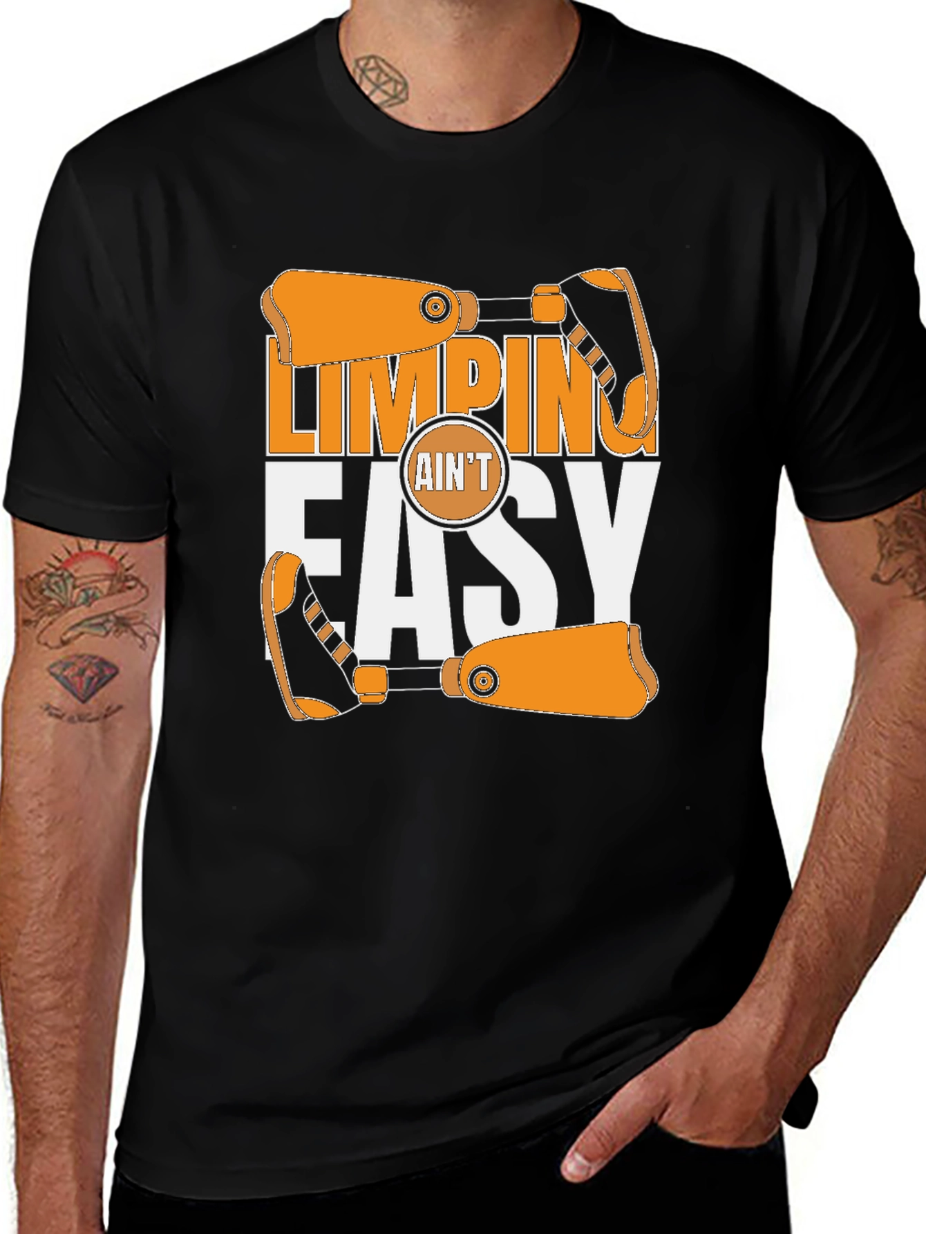 Limping Aint Easy T-Shirt