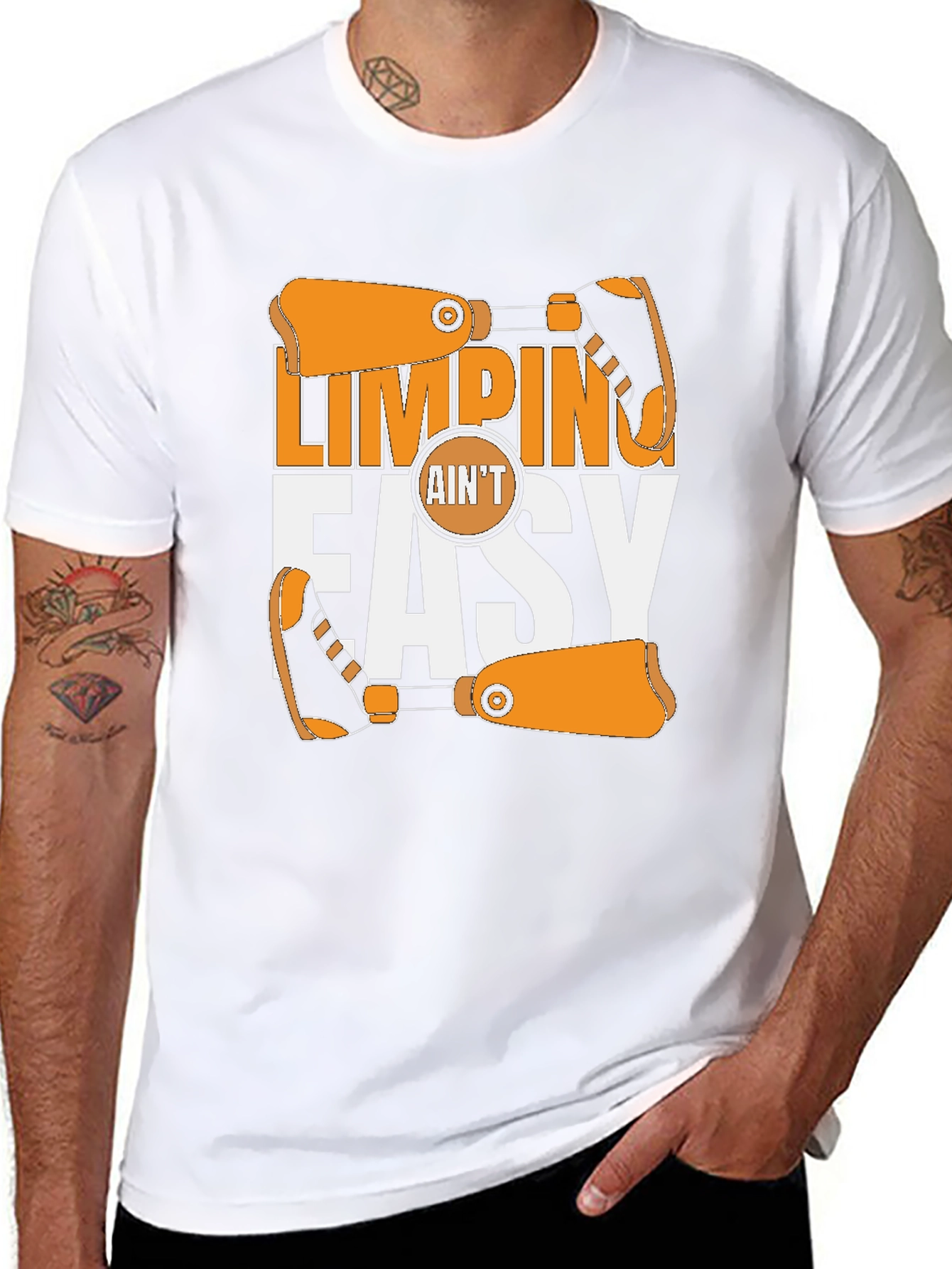 Limping Aint Easy T-Shirt