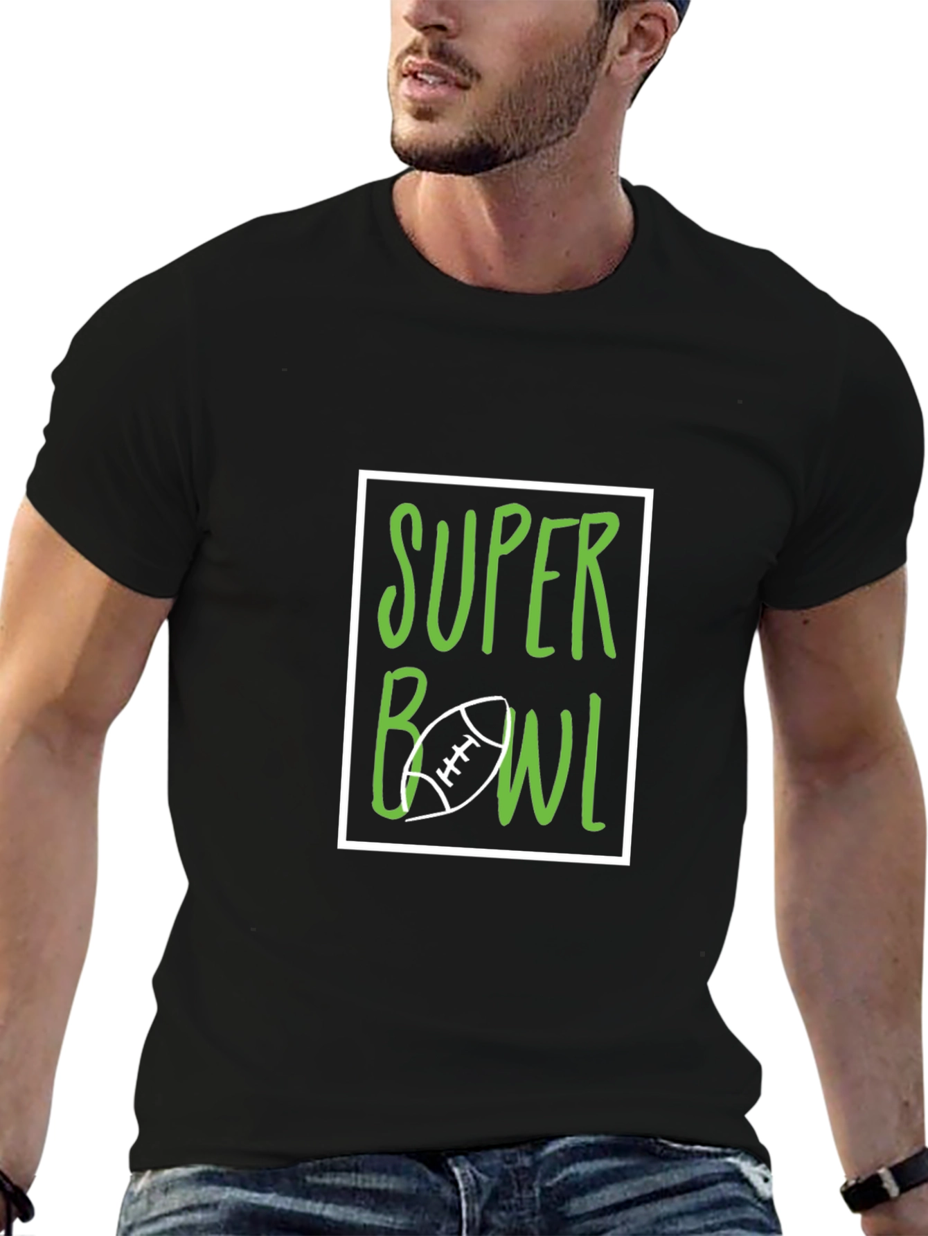 Super Bowl Graphic Tee - Game Day Ready!