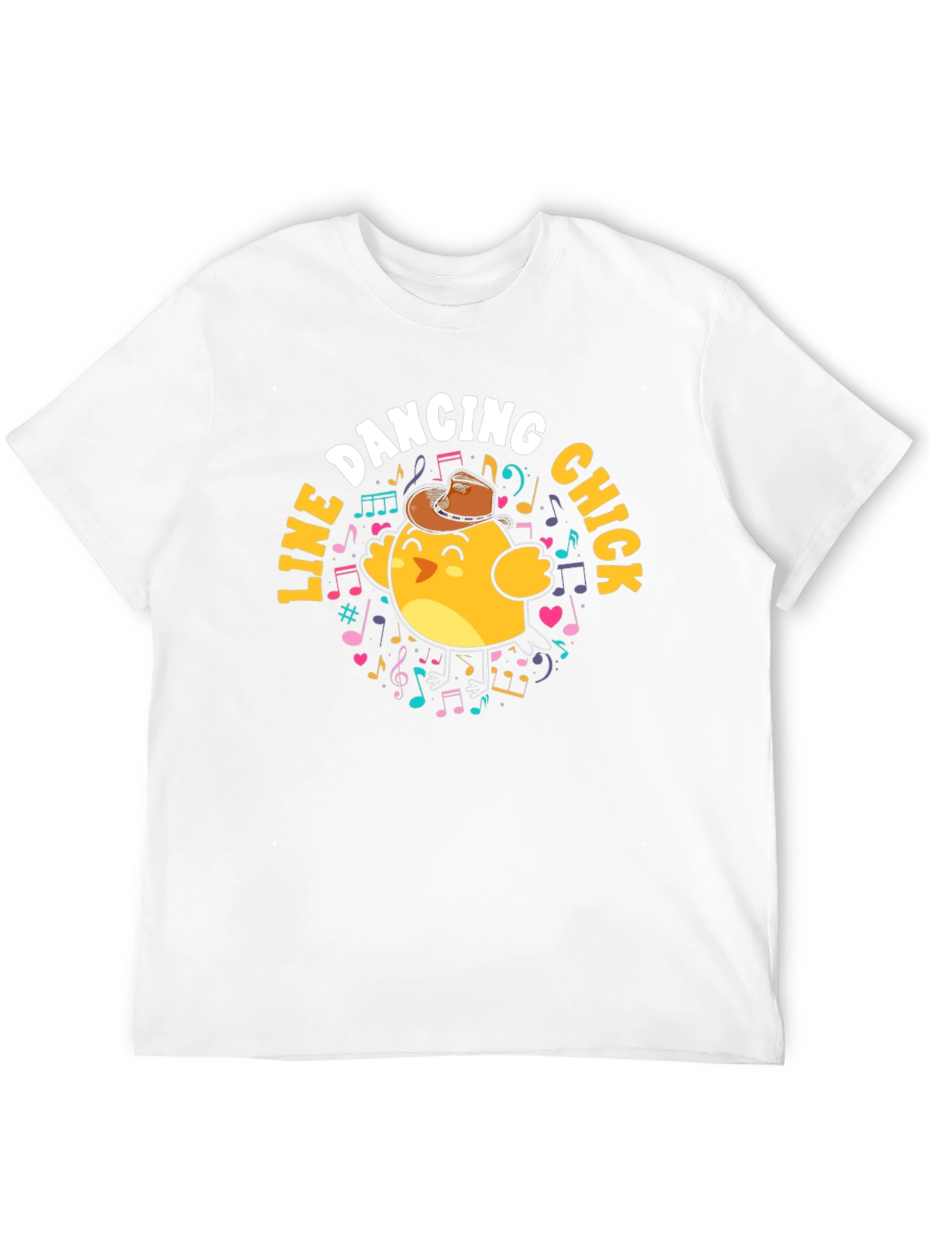 Line Dancing Chick T-Shirt - Country Western Style