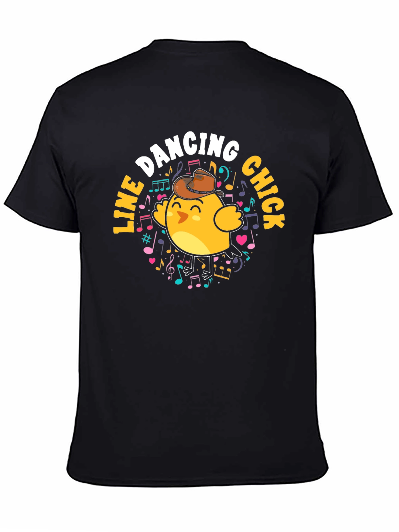 Line Dancing Chick T-Shirt - Country Western Style