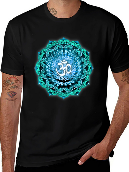 Om Mandala T-Shirt - Spiritual Design