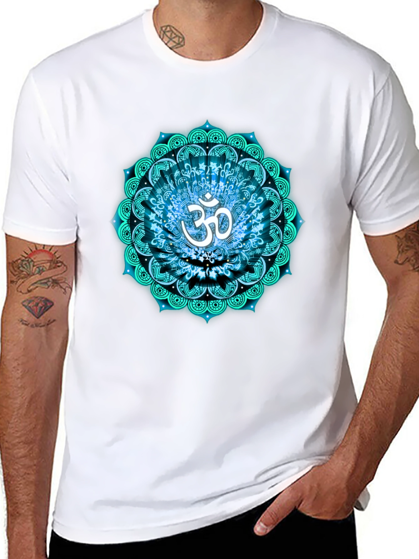 Om Mandala T-Shirt - Spiritual Design
