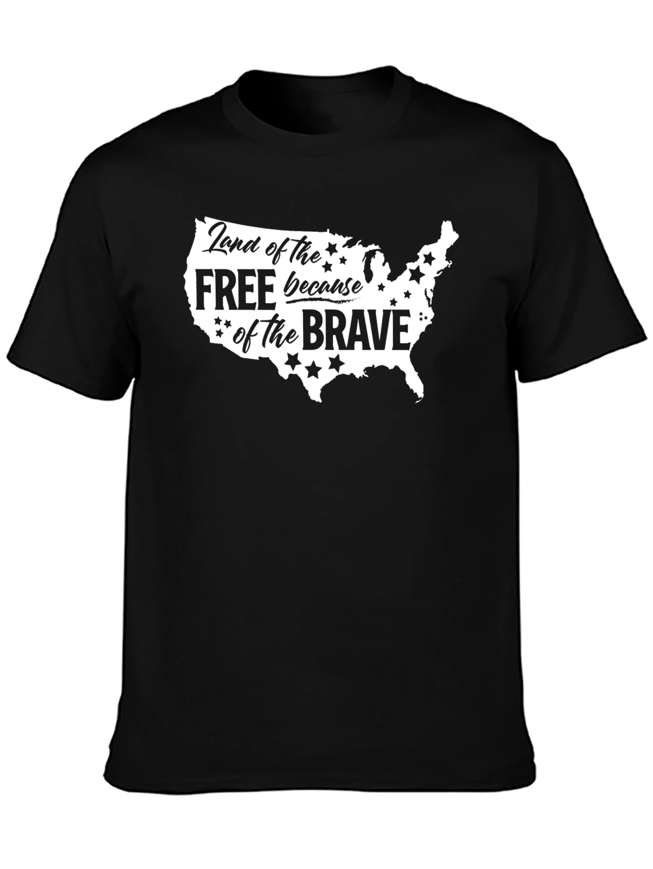 Land of the Free USA Graphic T-Shirt