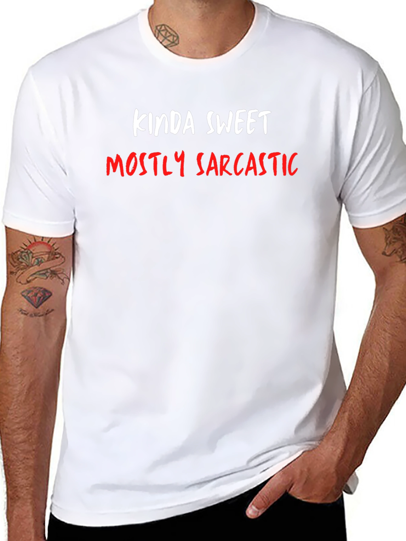 Kinda Sweet Mostly Sarcastic Graphic Tee