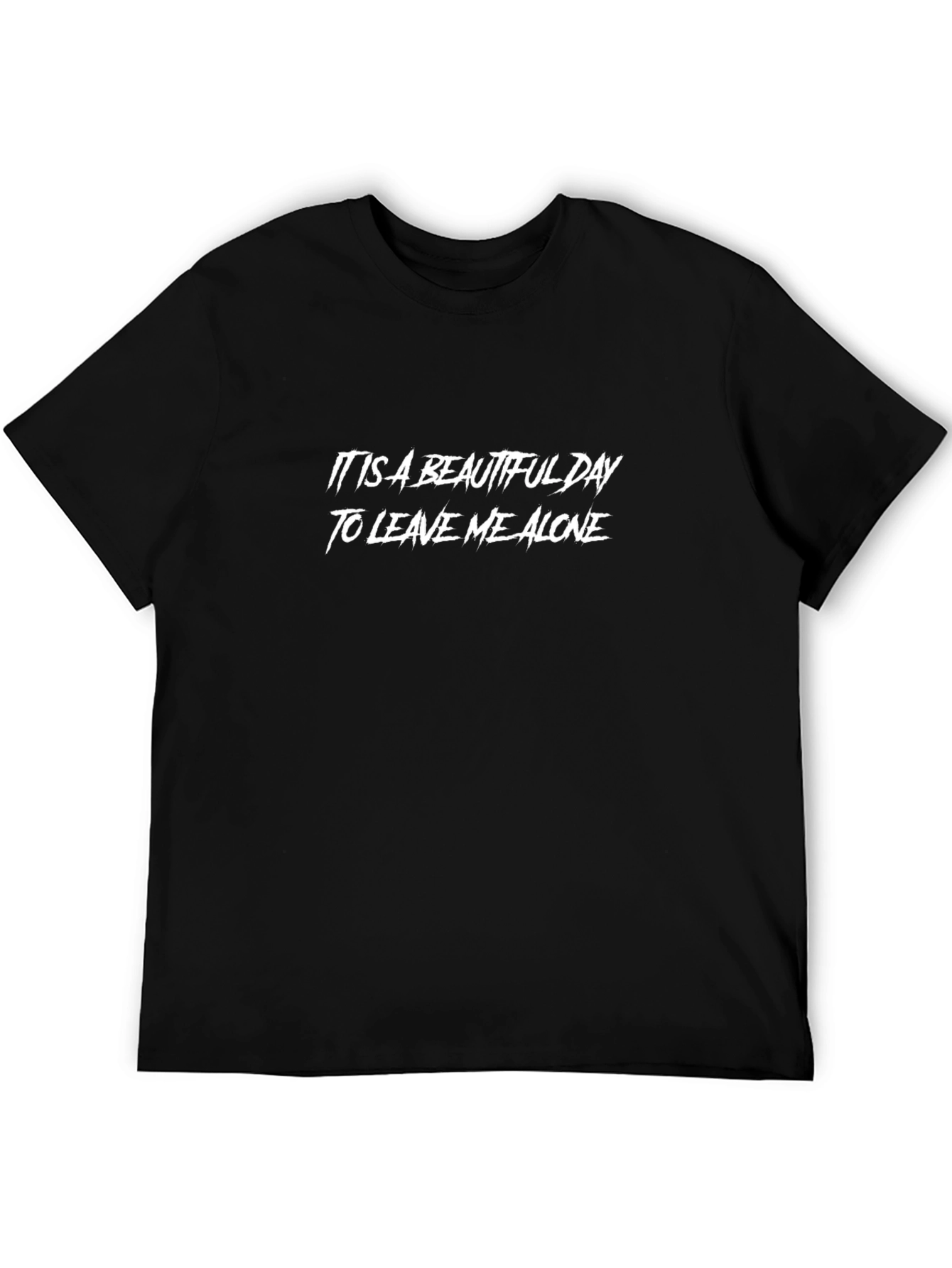 Funny Leave Me Alone Graphic Tee
