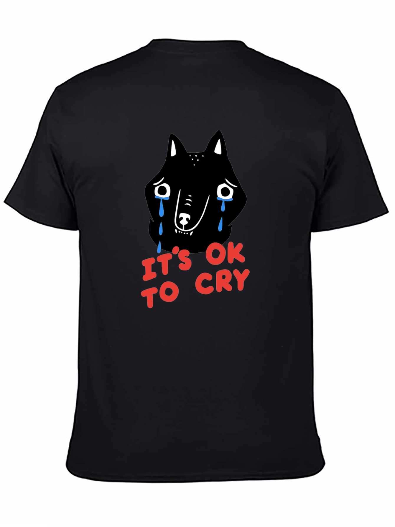 Its OK to Cry Graphic T-Shirt - Mens