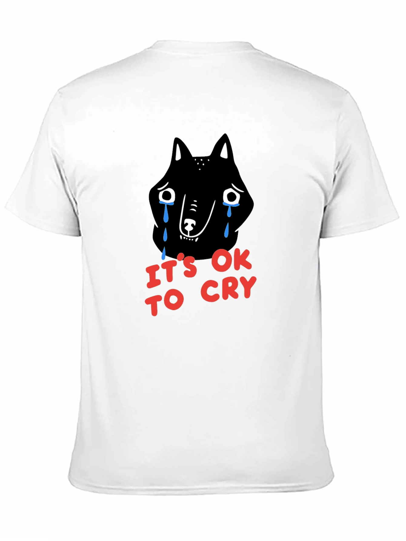 Its OK to Cry Graphic T-Shirt - Mens