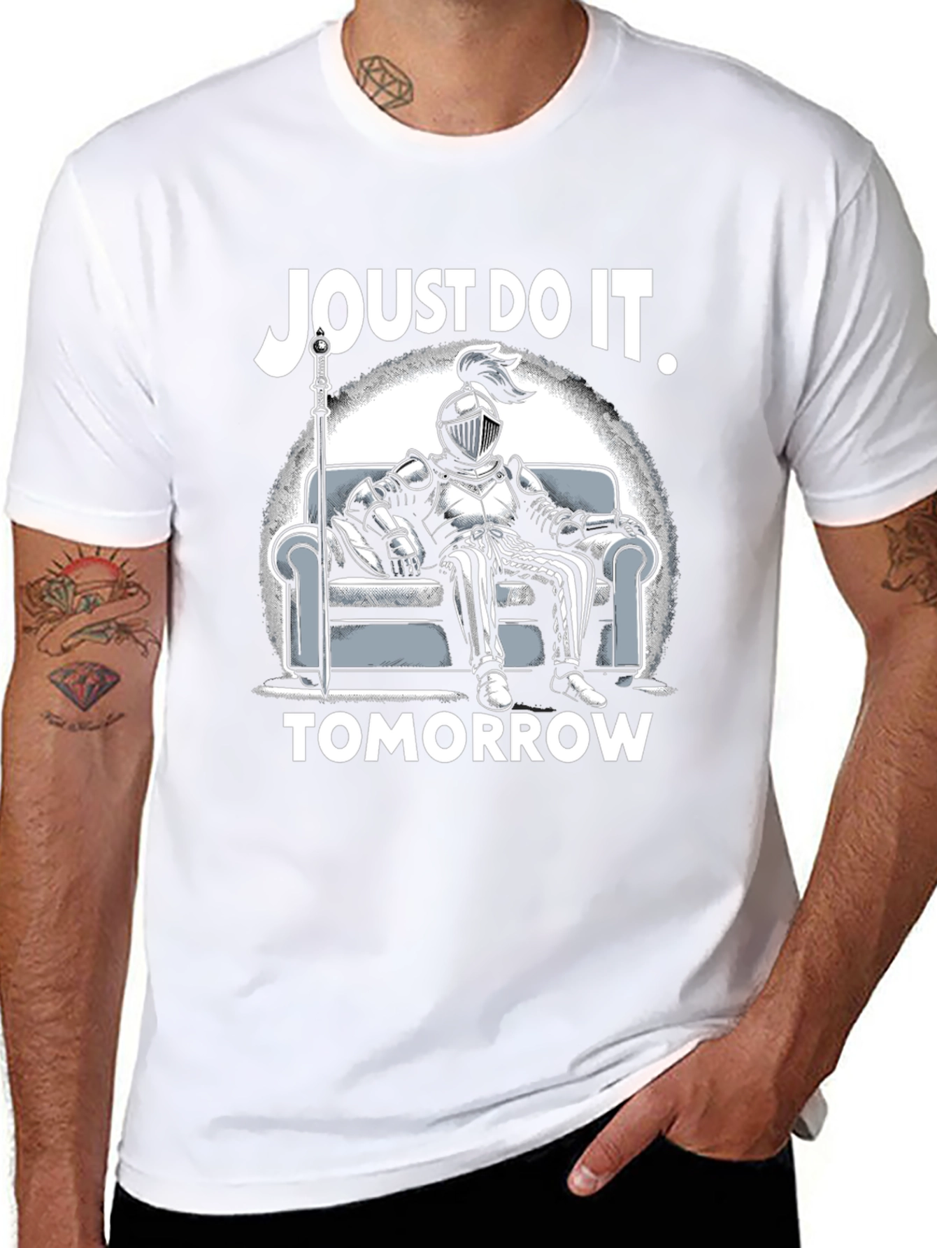 Joust Do It Tomorrow Graphic Tee