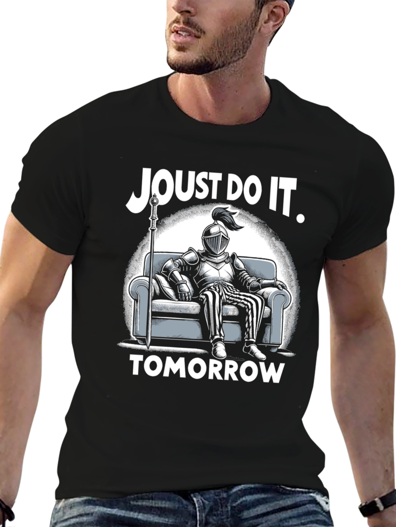 Joust Do It Tomorrow Graphic Tee