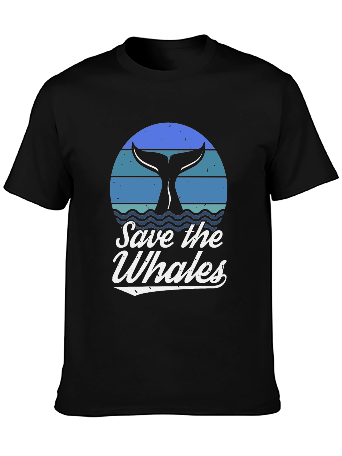 Save the Whales Graphic T-Shirt