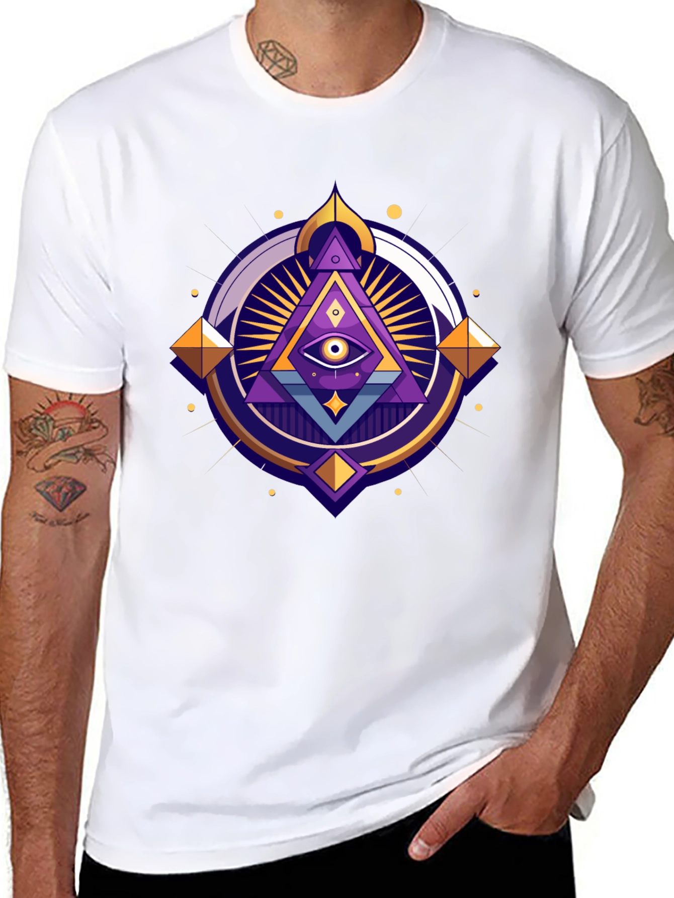 Illuminati Graphic T-Shirt - Eye of Providence Tee