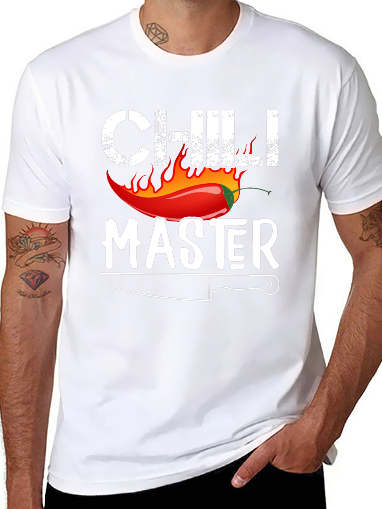 Chili Master Graphic Tee - Hot Chef Gift