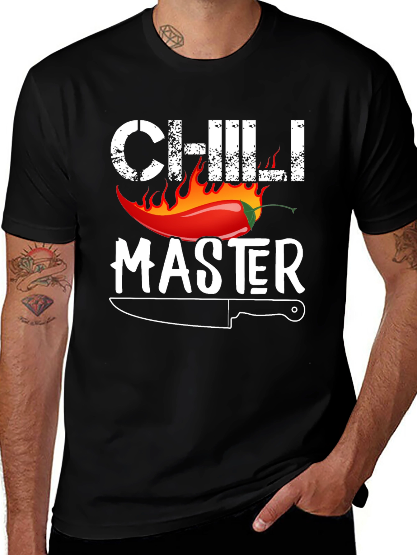 Chili Master Graphic Tee - Hot Chef Gift