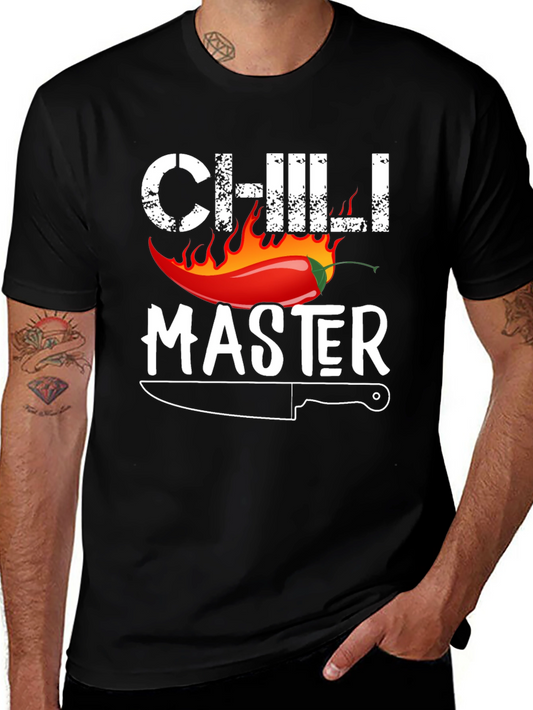 Chili Master Graphic Tee - Hot Chef Gift