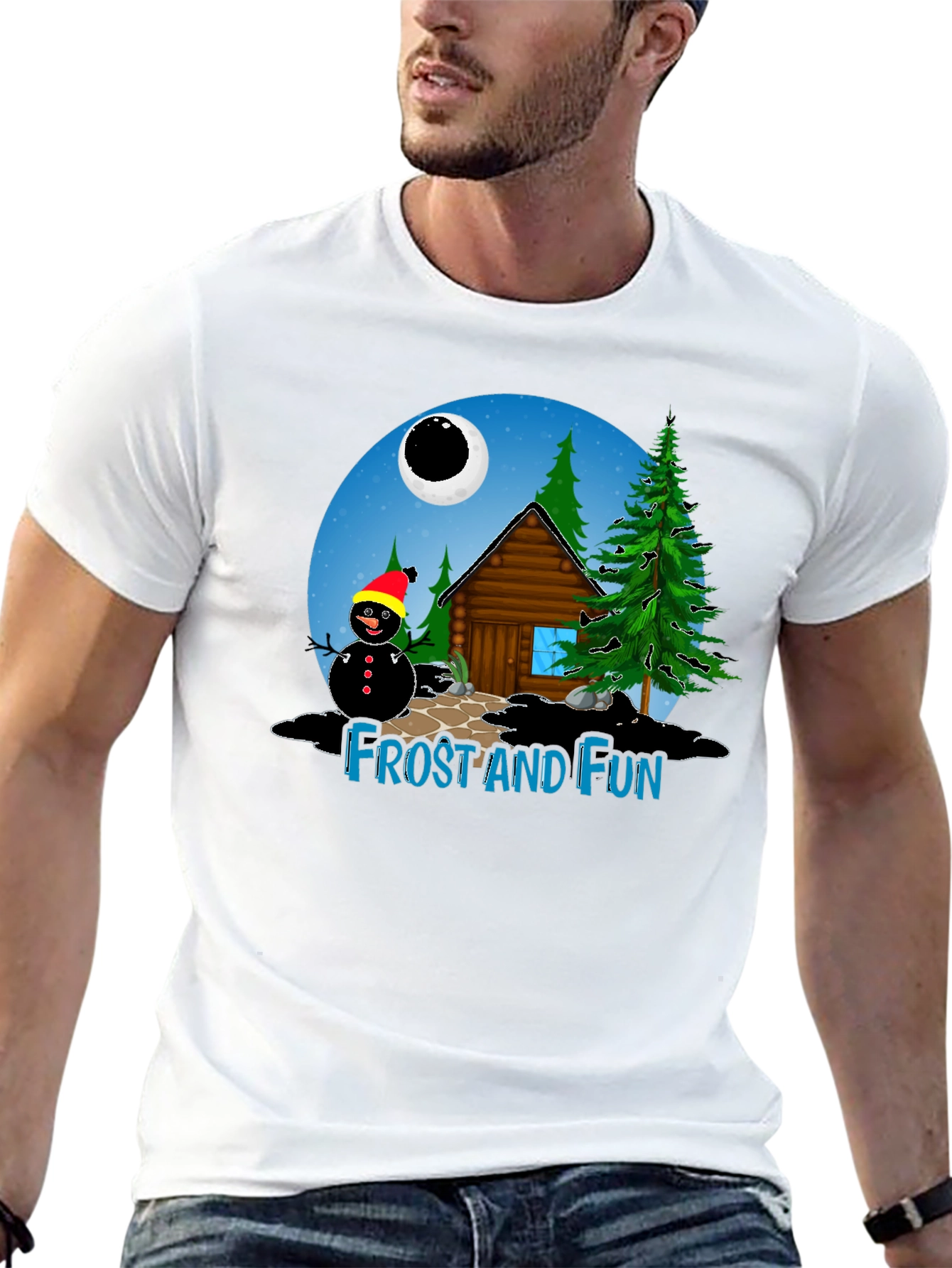 Frost and Fun Graphic T-Shirt