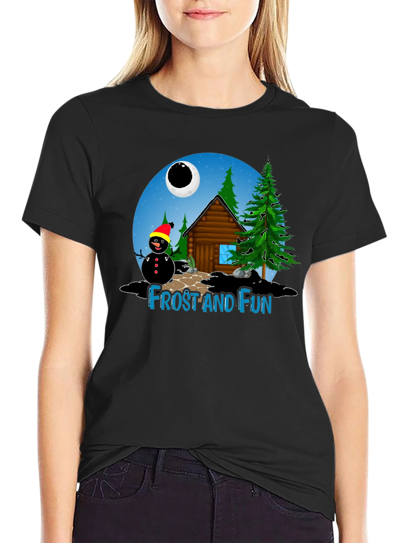 Frost and Fun Graphic T-Shirt