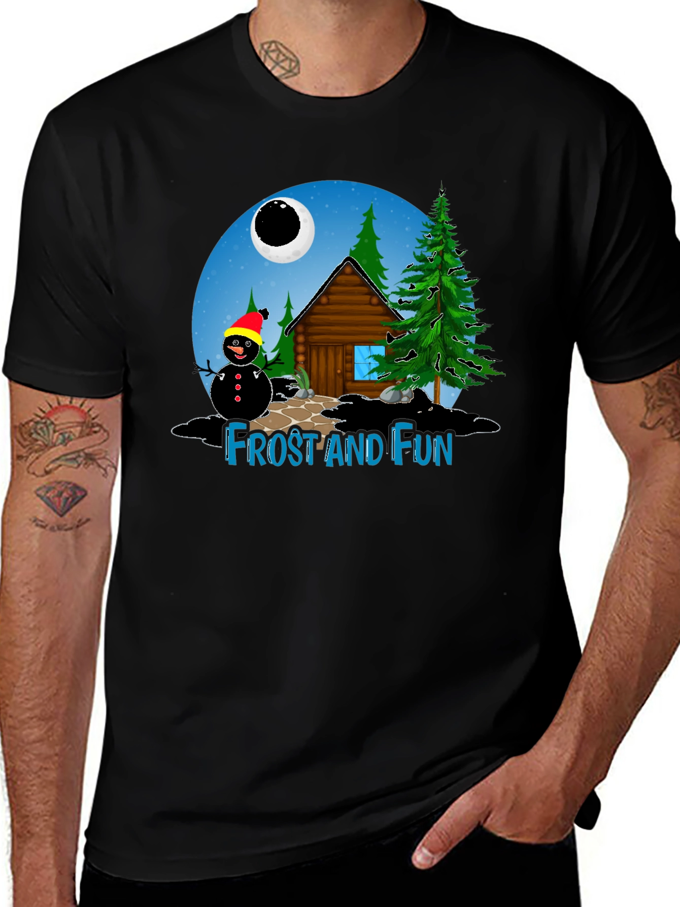 Frost and Fun Graphic T-Shirt