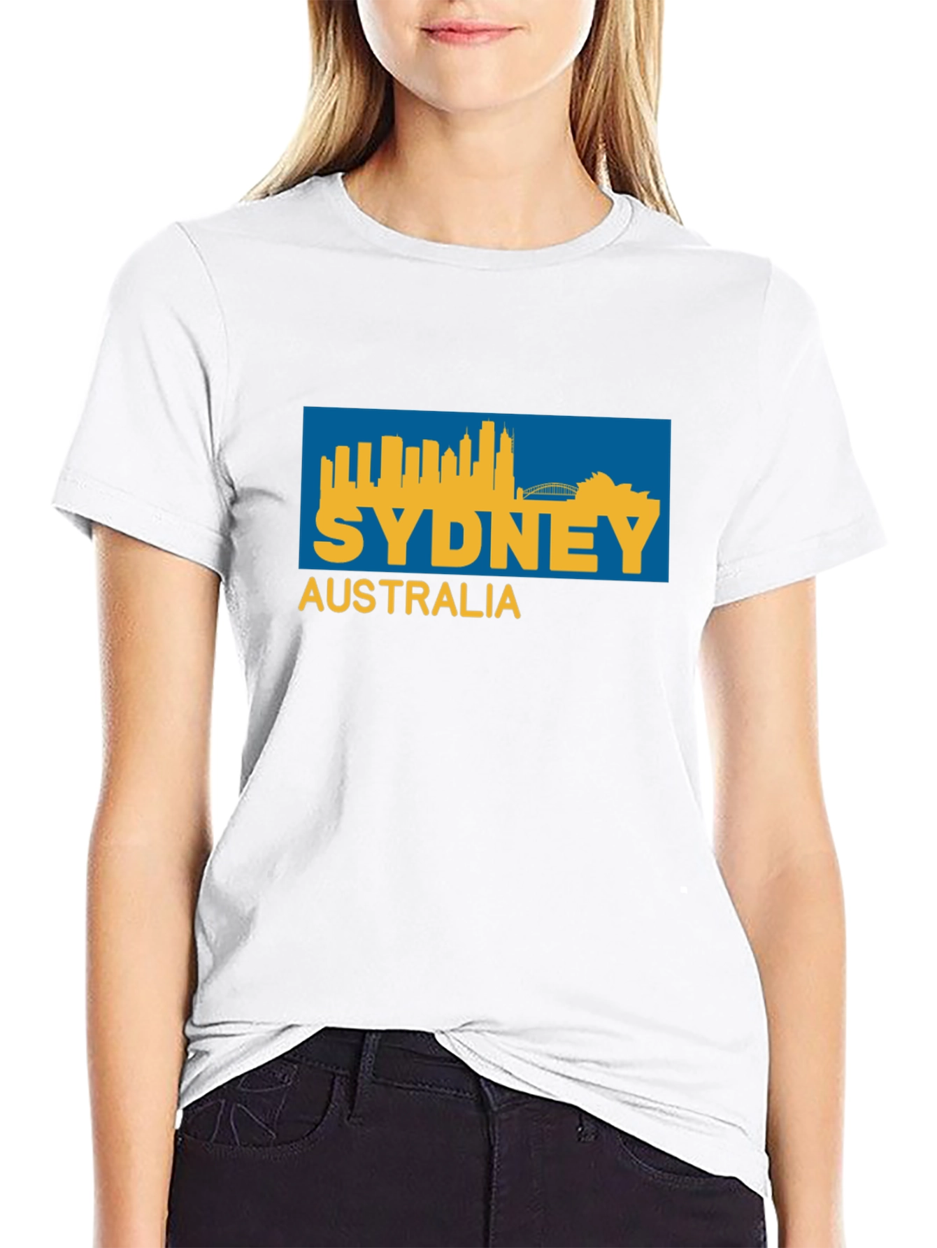 Sydney Australia Graphic T-Shirt - Black
